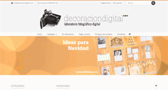 Desktop Screenshot of decoraciondigital.es